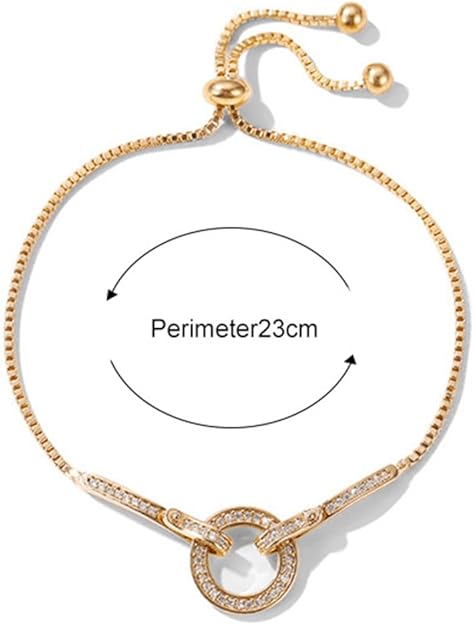 Love Bracelet Female Pearl Bracelet Checkered Bracelet