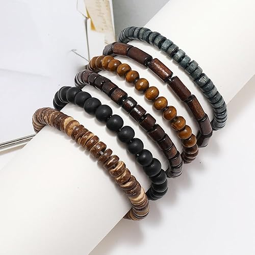 Gothic Bracelet Adjustable Punk Braided Leather Multilayer Grunge Set Bracelets Emo Metal Cuff Wrap Bangles Meaningful Gift