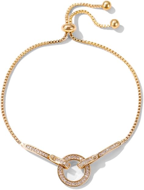 Love Bracelet Female Pearl Bracelet Checkered Bracelet