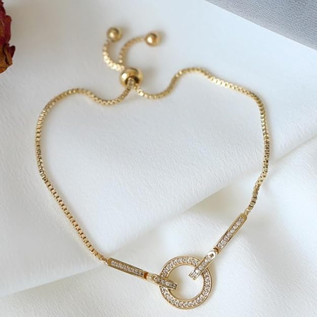 Love Bracelet Female Pearl Bracelet Checkered Bracelet